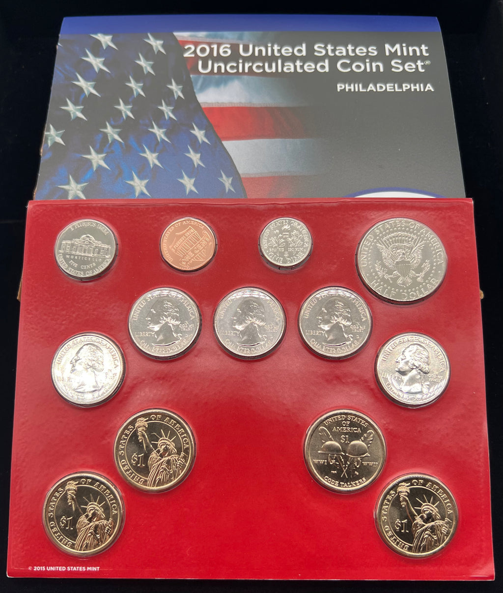 2016 US Mint Uncirculated Set P & D