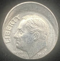 Mint Error Broadstruck Roosevelt Dime