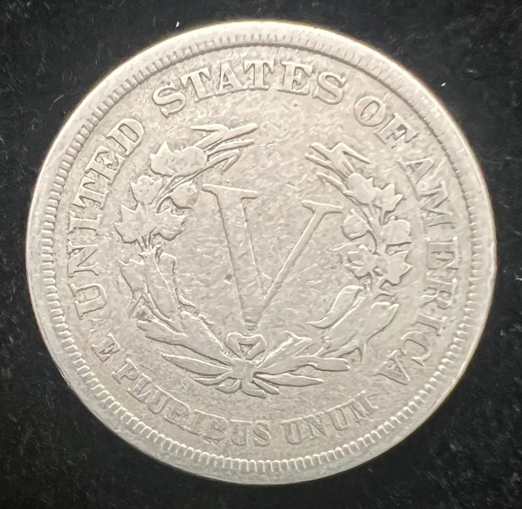 1883 V Nickel No Cents
