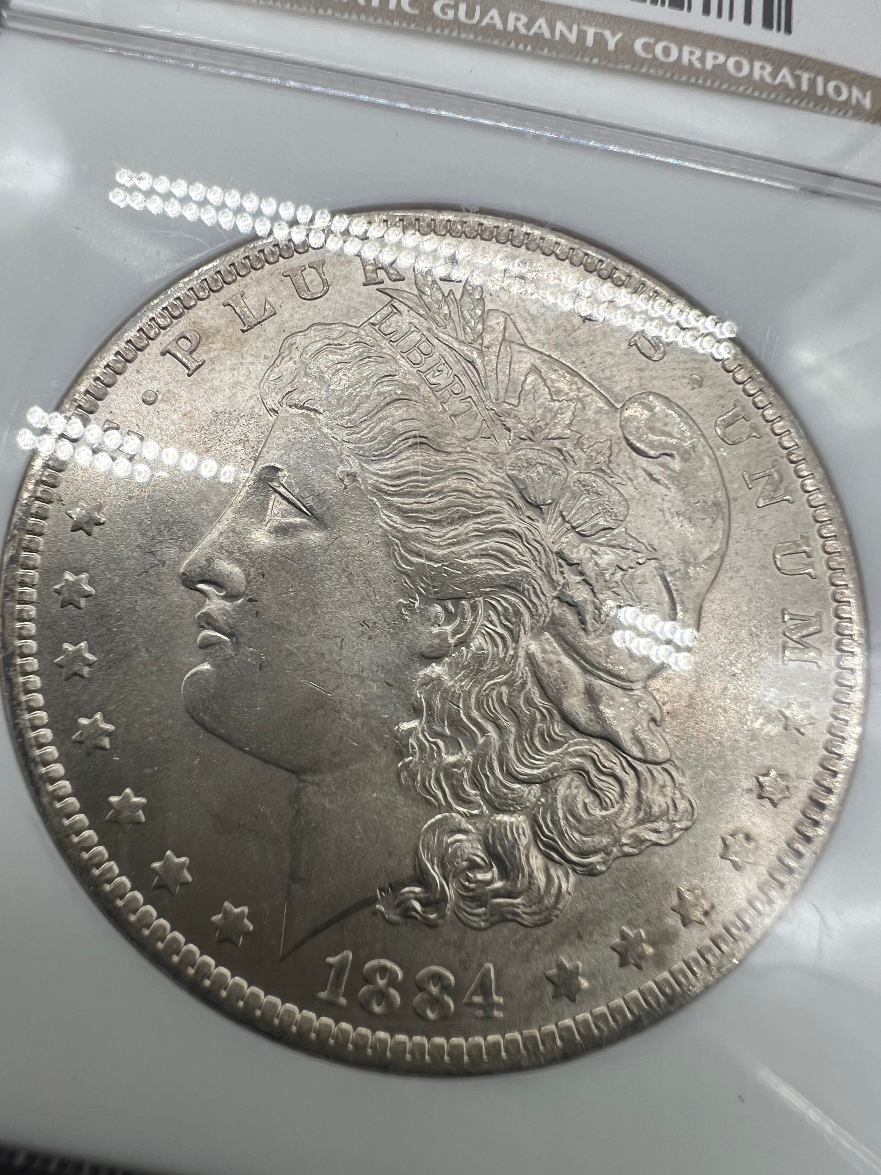 1884-O MS63 Morgan Dollar NGC
