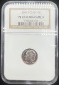 2003 PF70 UCAM Roosevelt Dime NGC