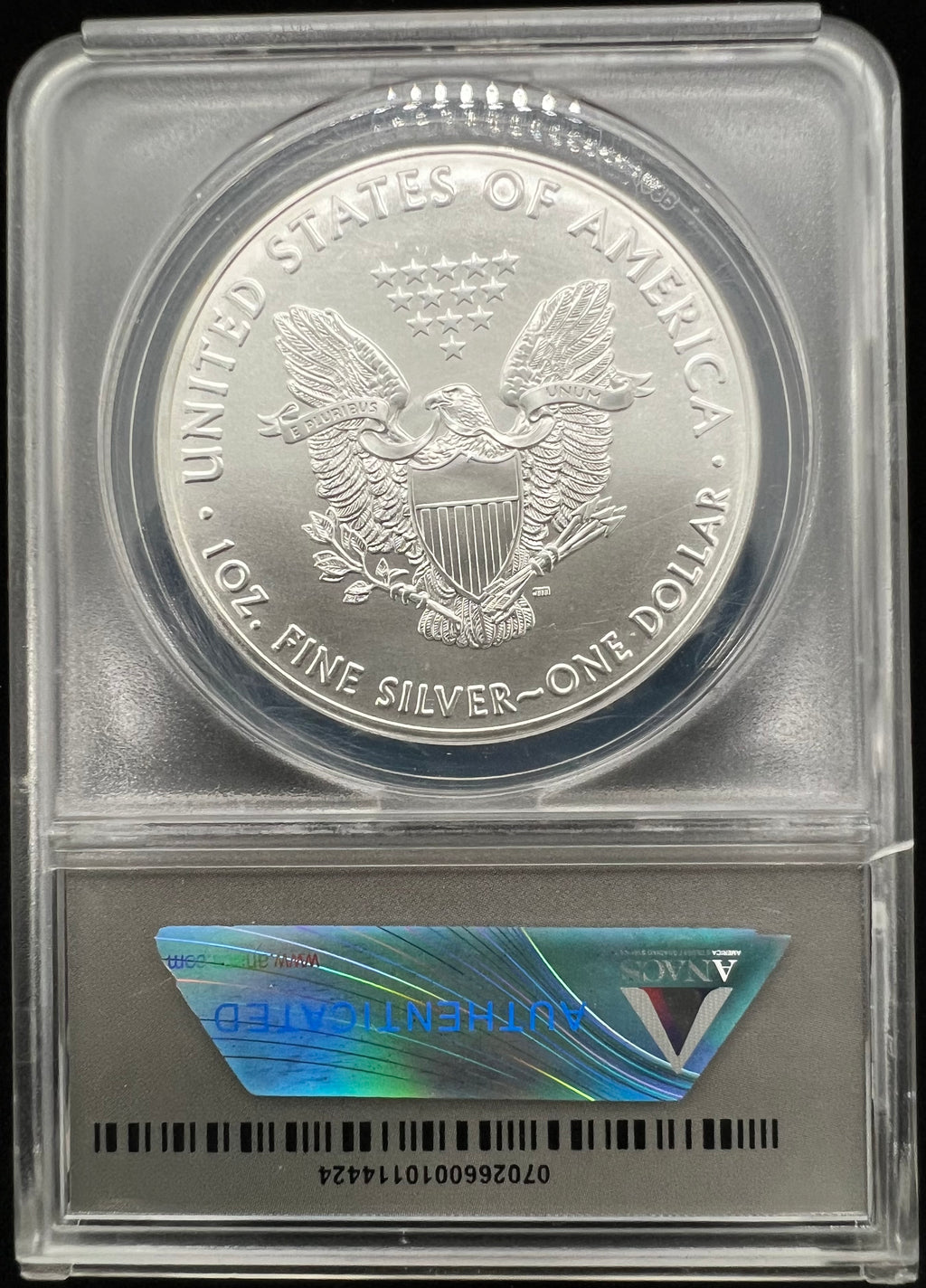 2020 MS70 American Silver Eagle ANACS