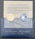 40% Silver 1973 Uncirculated Eisenhower Silver Dollar