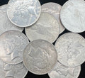 90% Silver Peace Dollar - Circulated - 1$ Face Value - (1) Coin