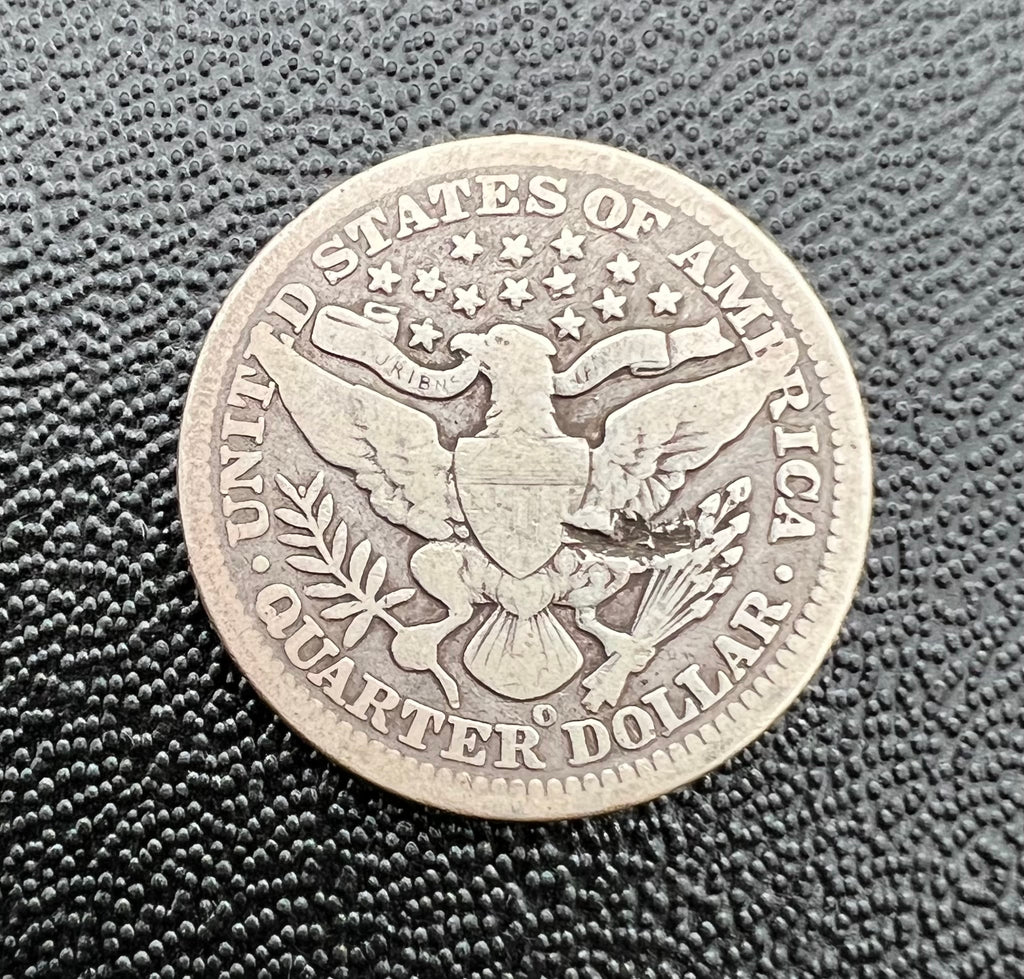 1901-O Barber Quarter