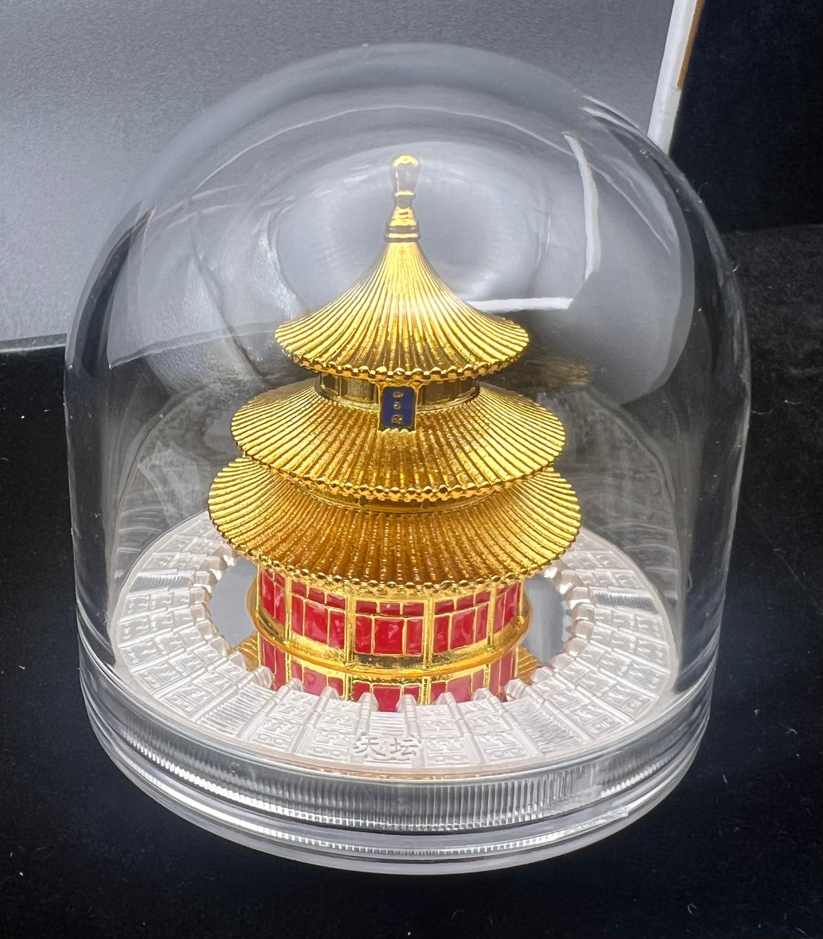 2025 Samoa Temple Of Heaven 3oz Silver Statue