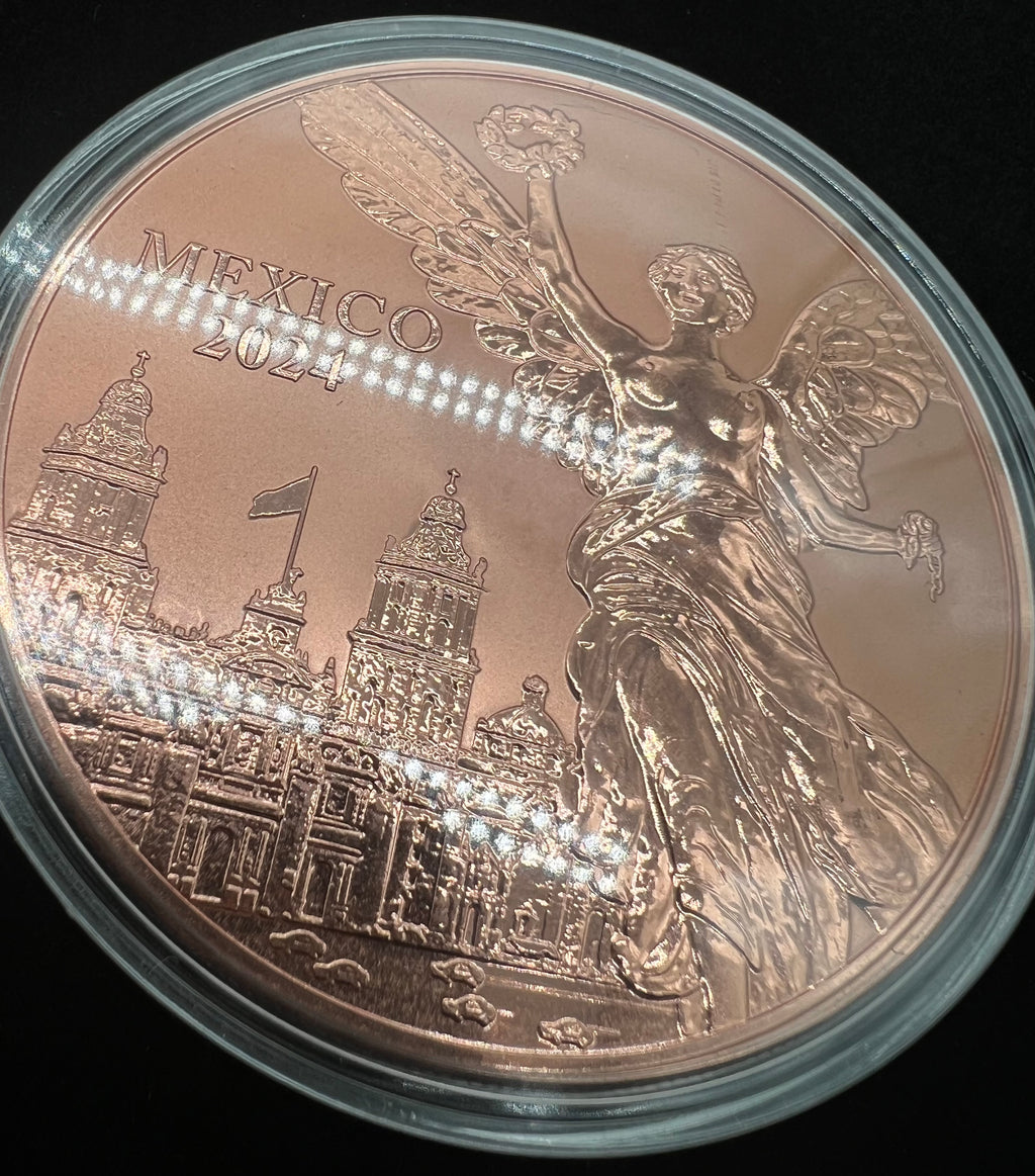 5oz Copper Mexico Libertad 2024