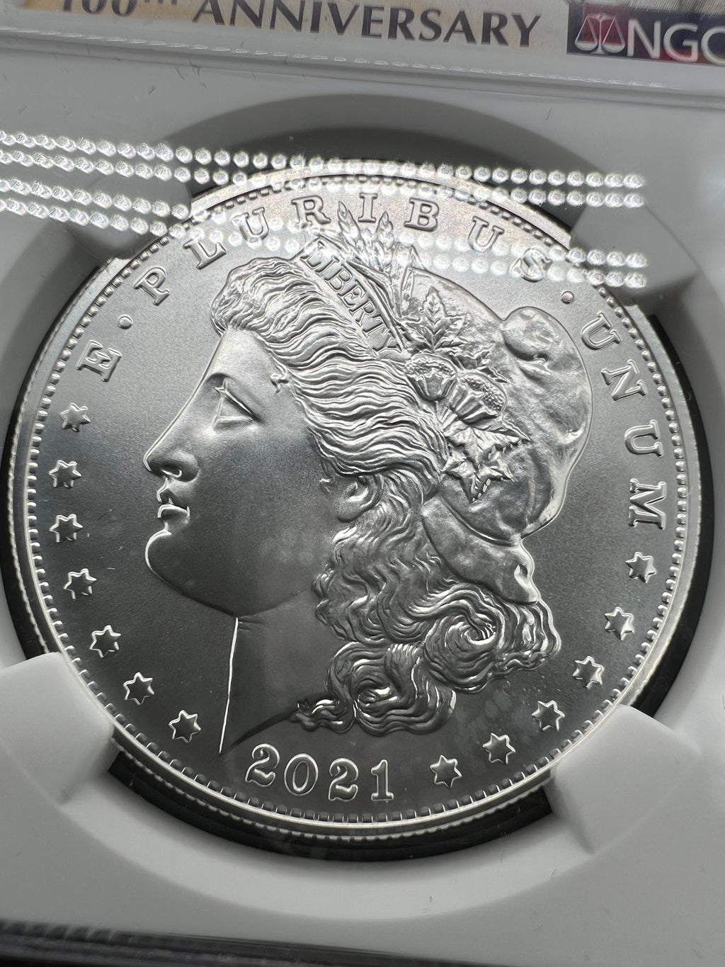 2021-O MS70 New Orleans Privy Morgan Dollar NGC