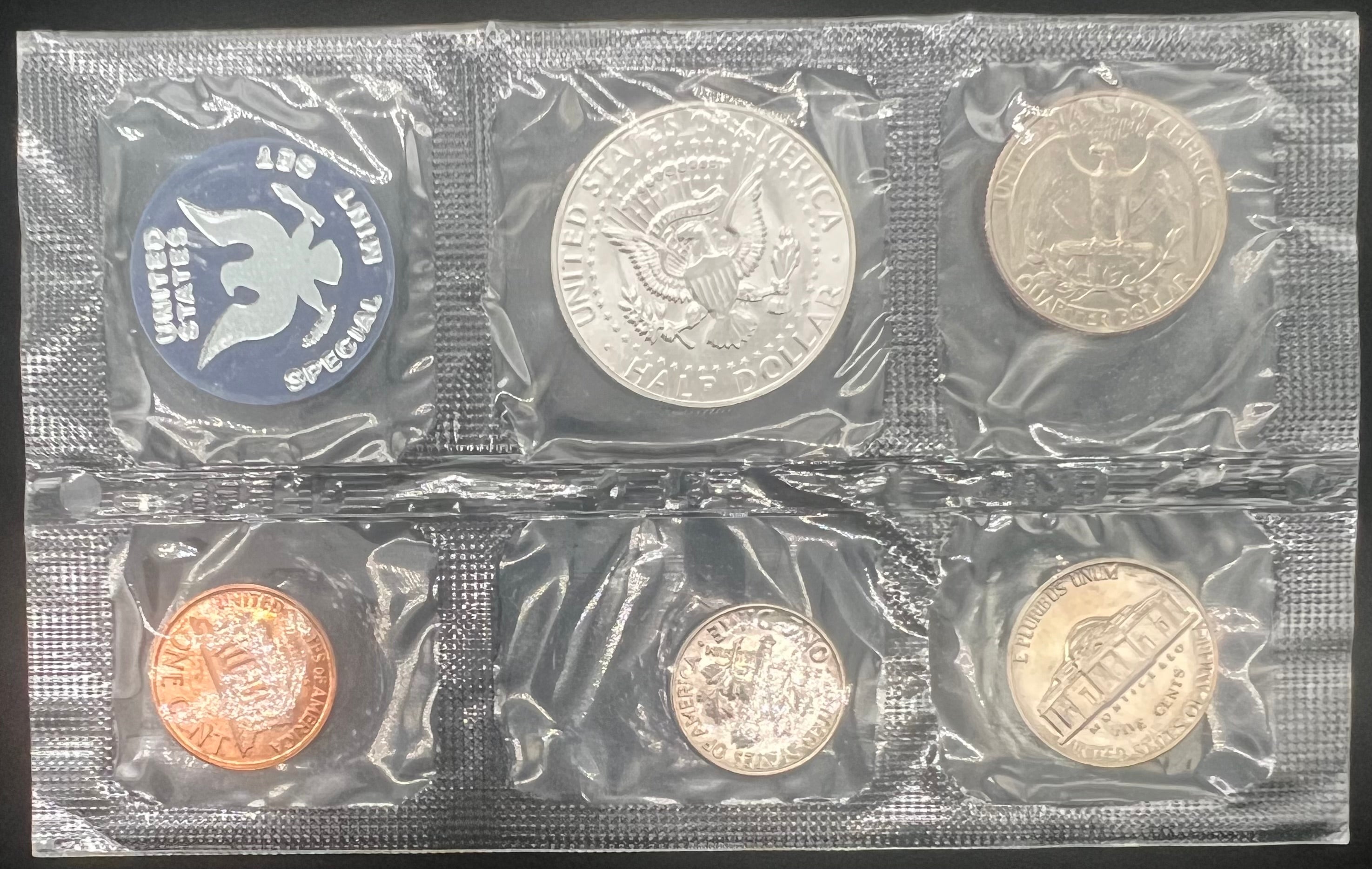 1965 Special Mint Set Cellophane
