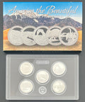 90% Silver 2014 America The Beautiful Proof Silver Quarter Set Third Party Packaging