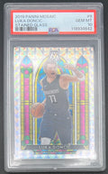 2019 Panini Mosaic Luka Doncic Stained Glass PSA10