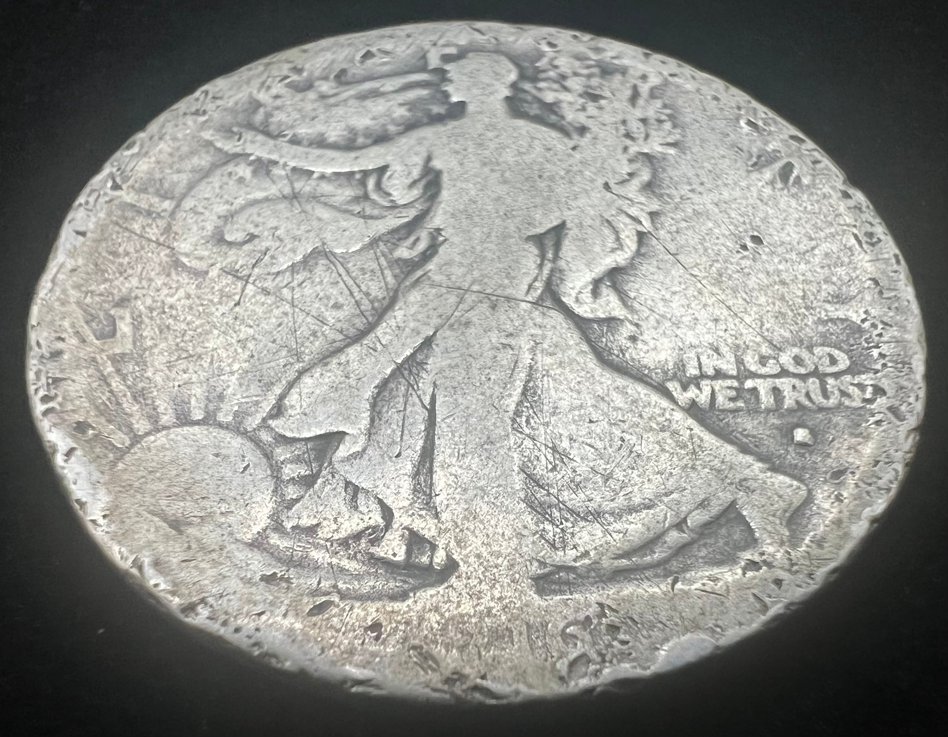 1916-S Walking Liberty Half Dollar