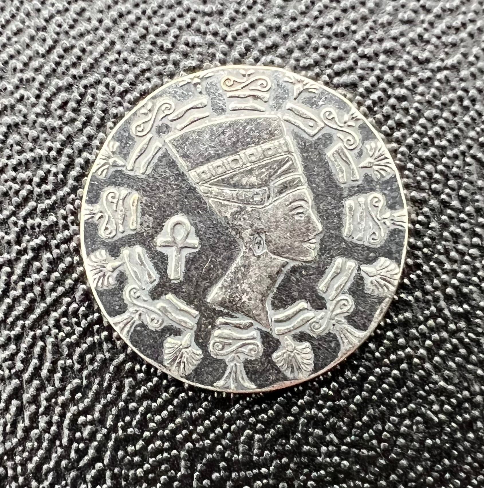 1/10th oz Egyptian Silver