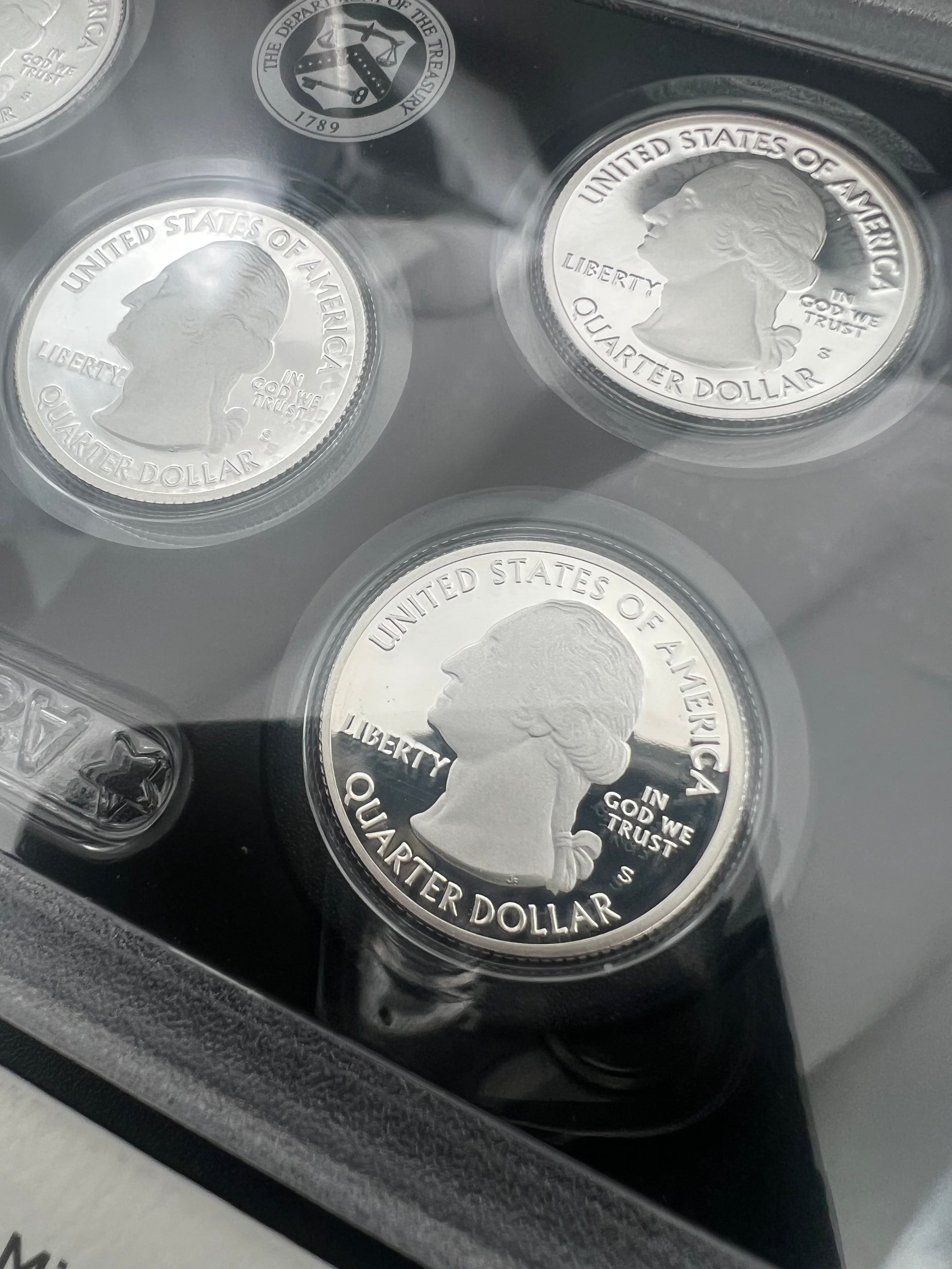 2020 90% Silver US Mint Proof America The Beautiful Silver Quarter Set (2 AVAILABLE)