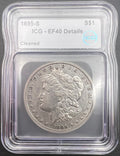 1895-S EF40 Details Morgan Silver Dollar ICG