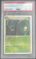 2010 Pokemon Heartgold & Soulsilver #109 Meganium Holo PSA 8