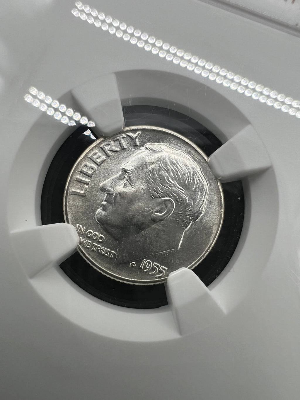 1955-D MS66 FT Roosevelt Dime NGC