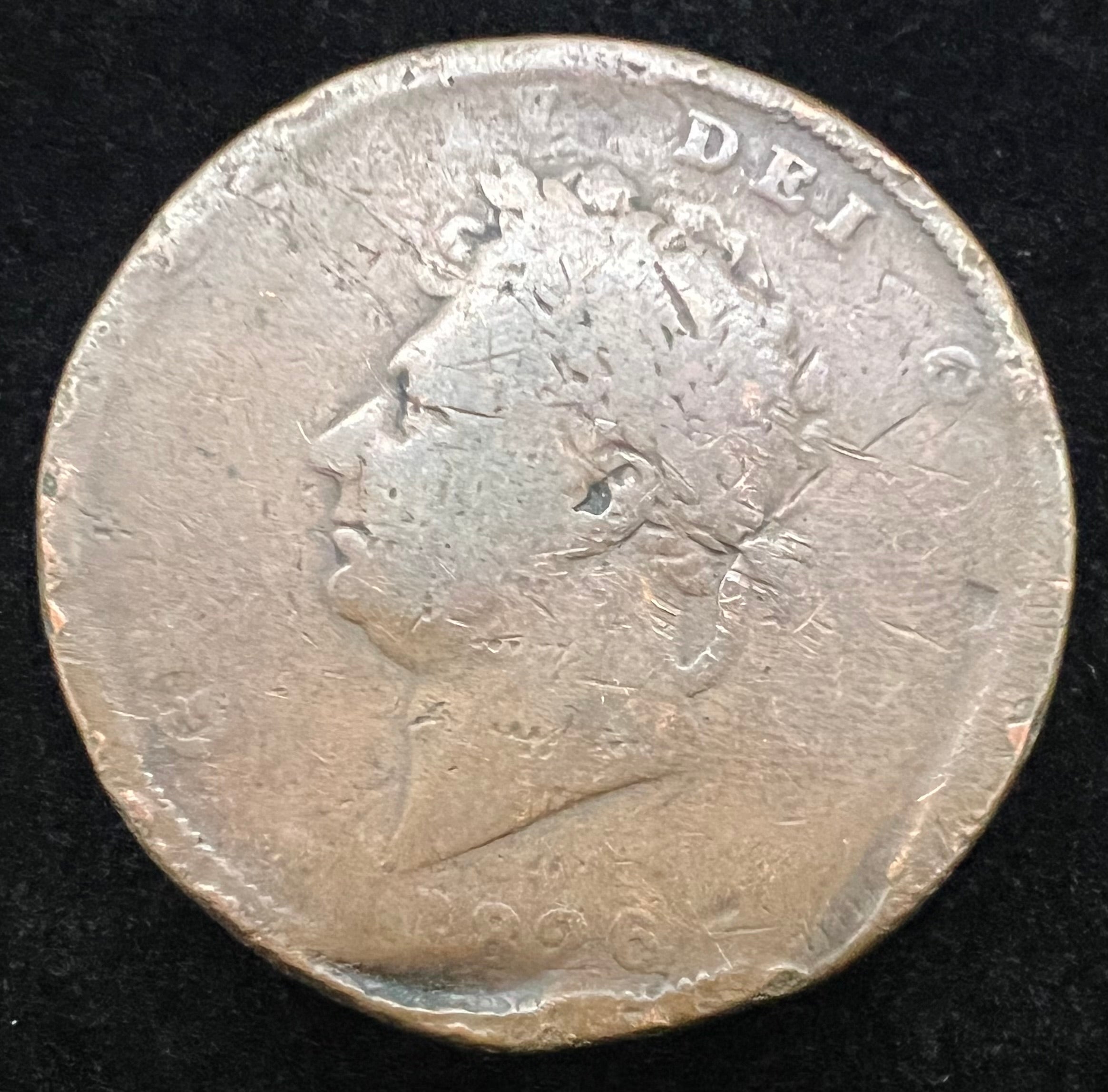1826 1 Penny Great Britain