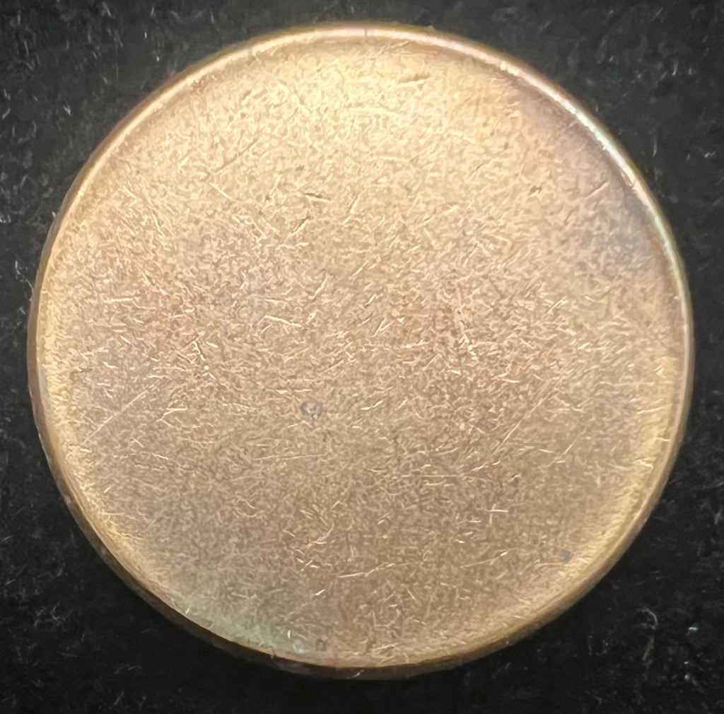 Mint Error Blank Cent Planchet