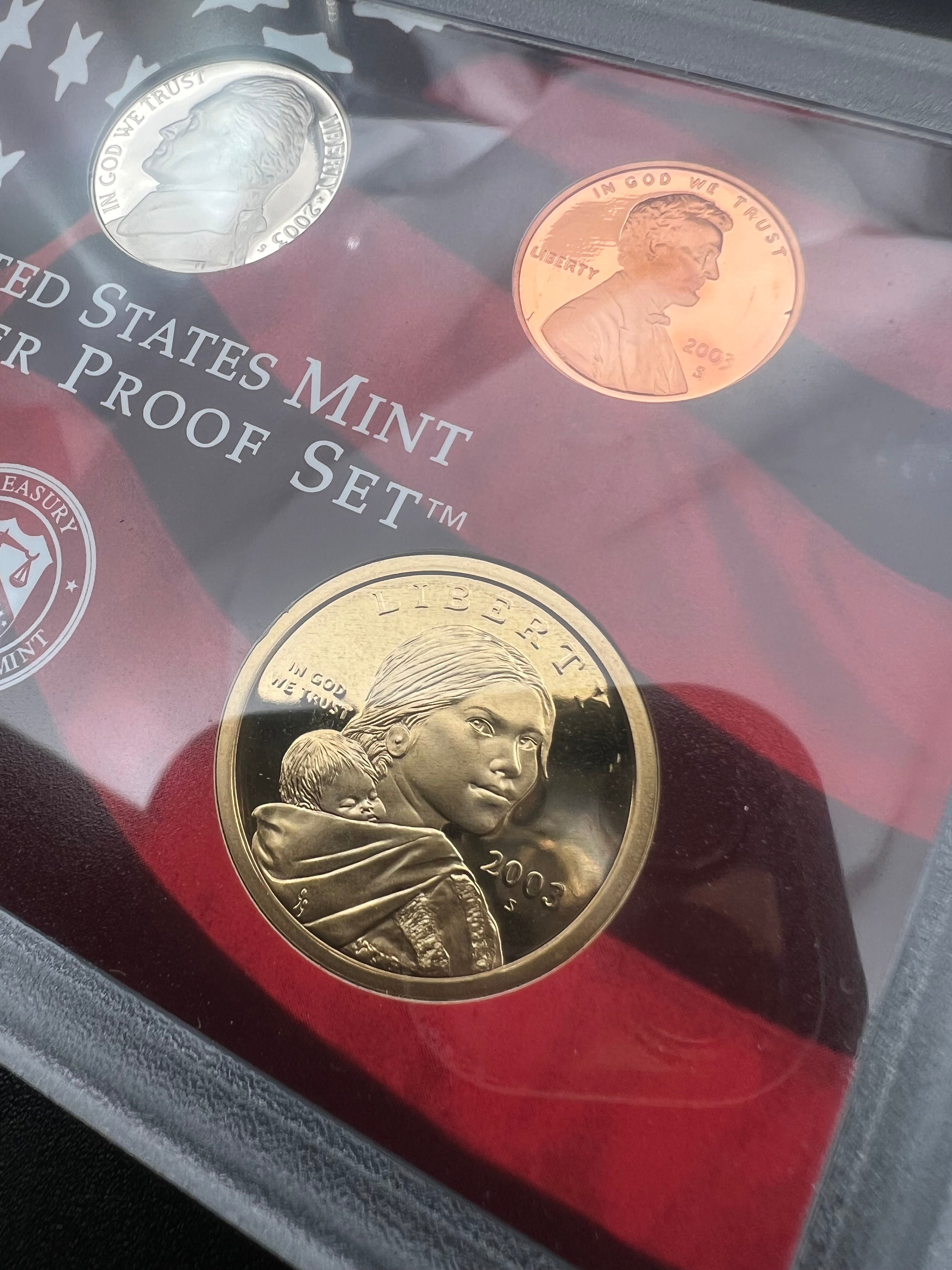 2003-S 90% Silver US Mint Silver Proof Set (2 AVAILABLE)