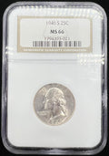 1946-S MS66 Washington Quarter NGC
