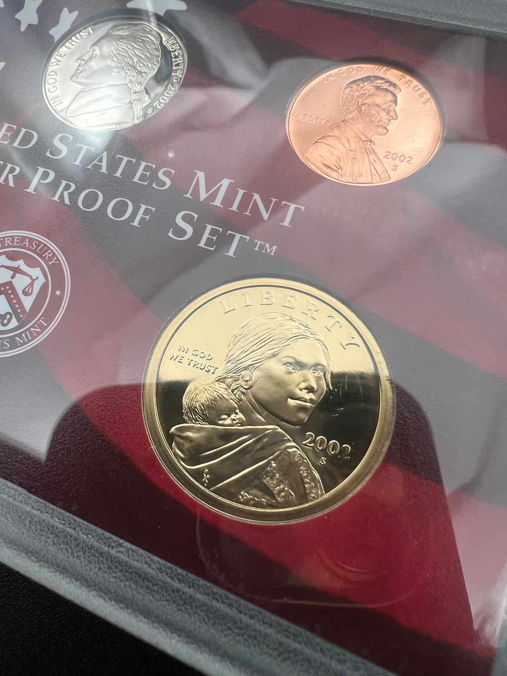 2002-S 90% Silver US Mint Silver Proof Set