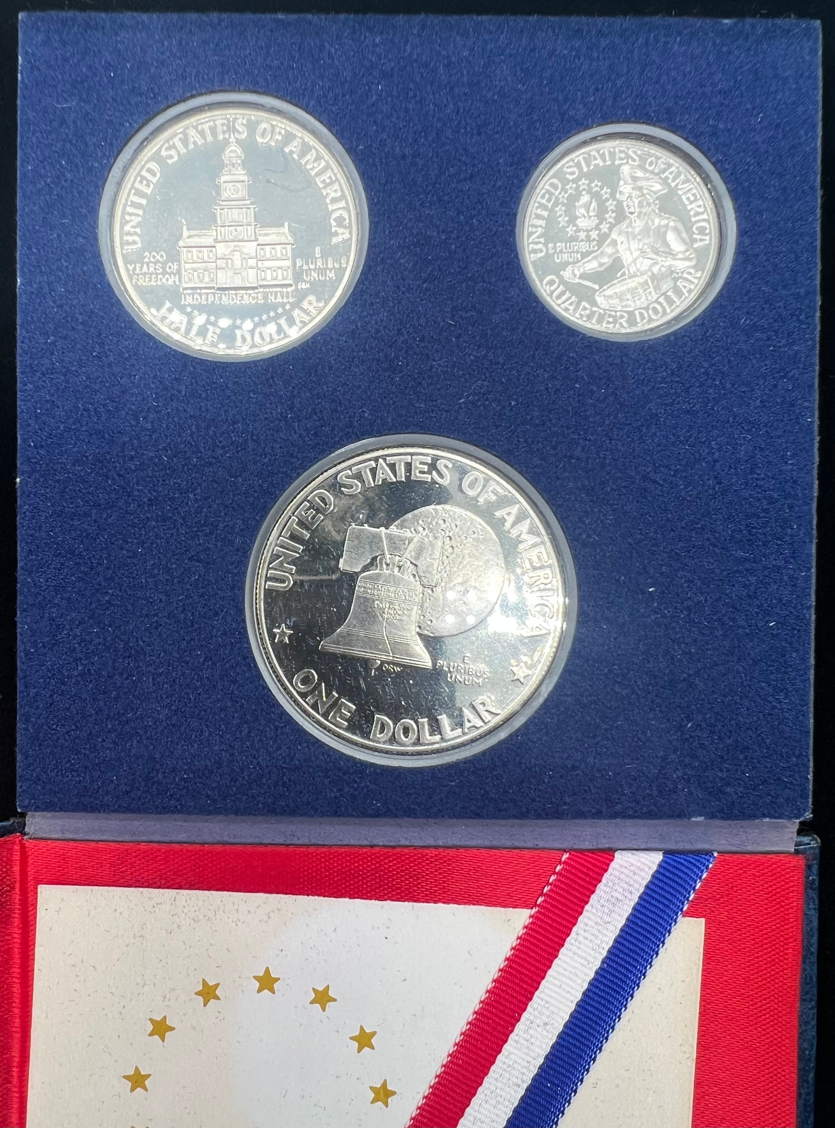 1776-1976 Bicentennial Silver Proof Set