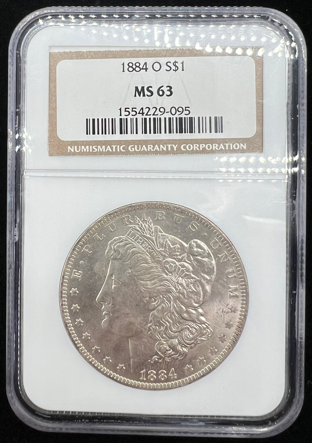 1884-O MS63 Morgan Dollar NGC