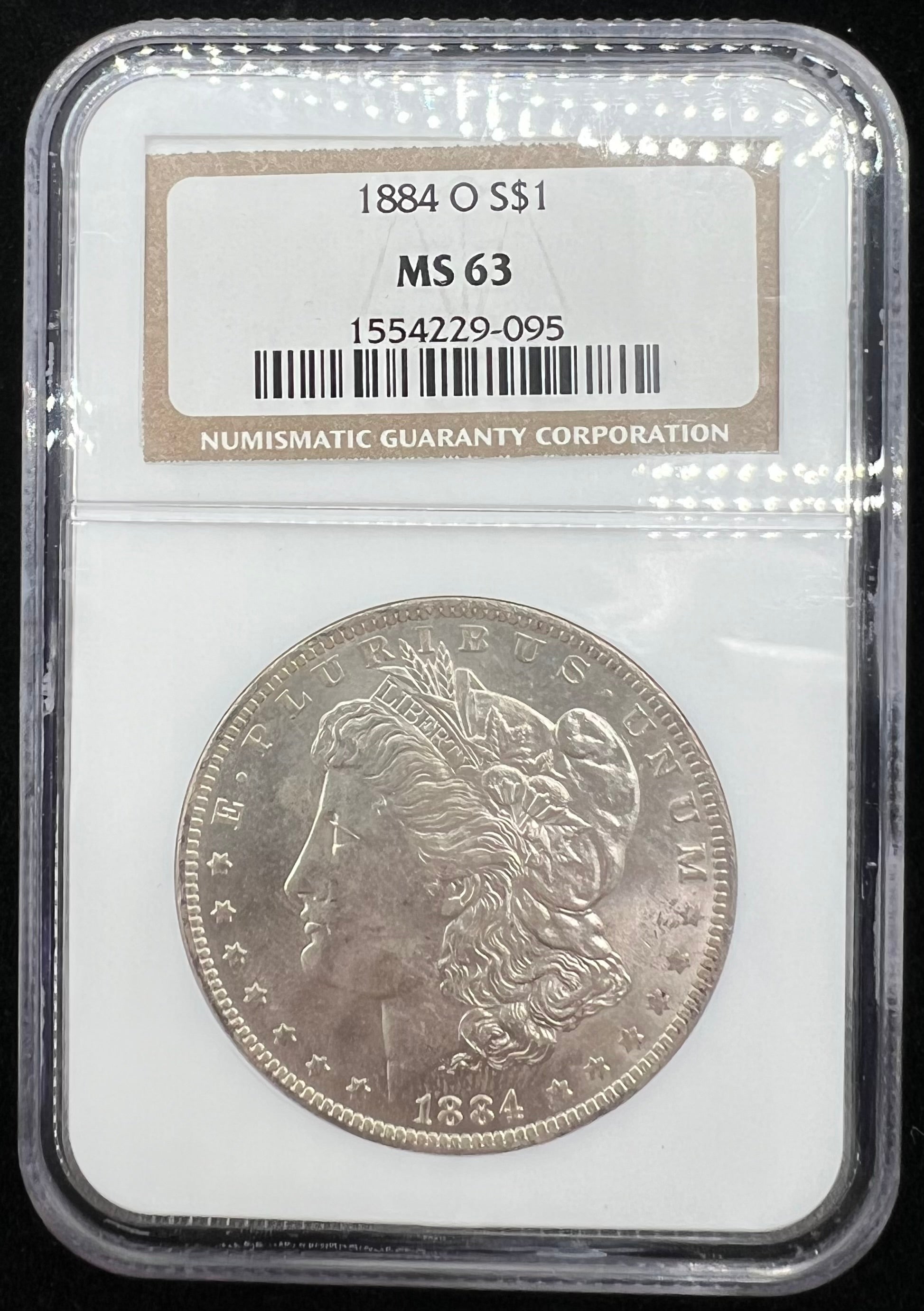 1884-O MS63 Morgan Dollar NGC