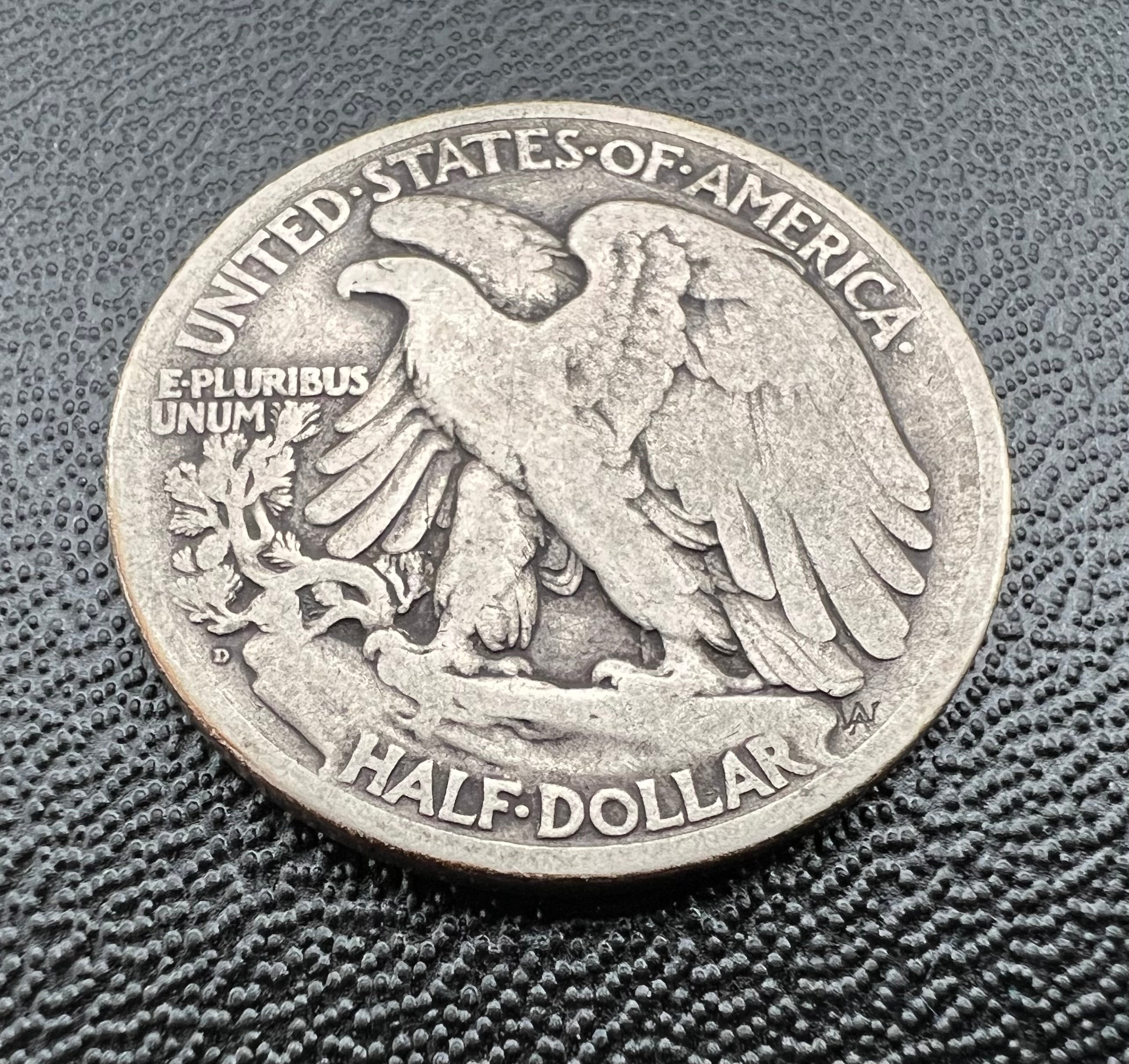1919-D Walking Liberty Half Dollar