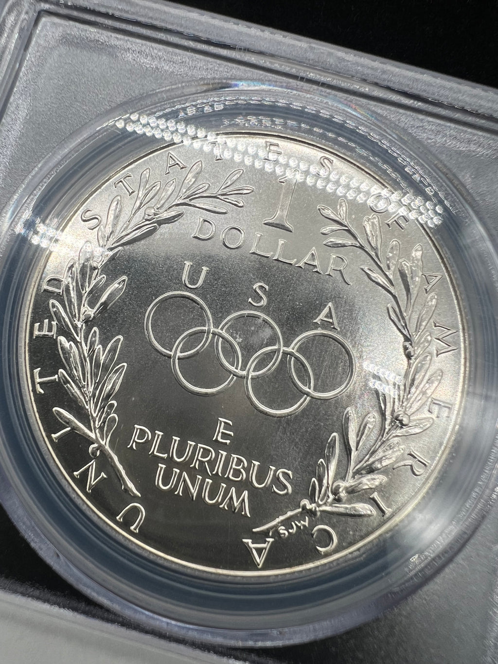 1988-D MS70 Olympic Silver Commemorative Dollar PCGS