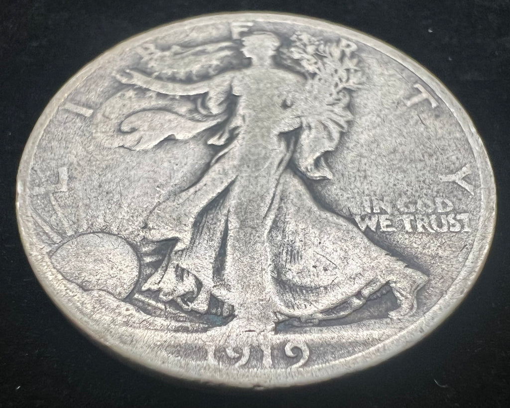 1919-D Walking Liberty Half Dollar
