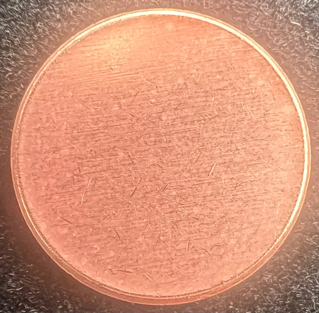 Mint Error Blank Cent Planchet