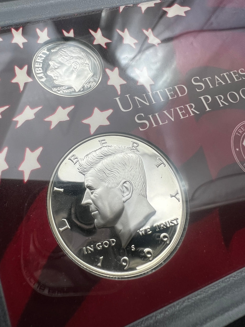 1999-S 90% Silver US Mint Silver Proof Set NO COA