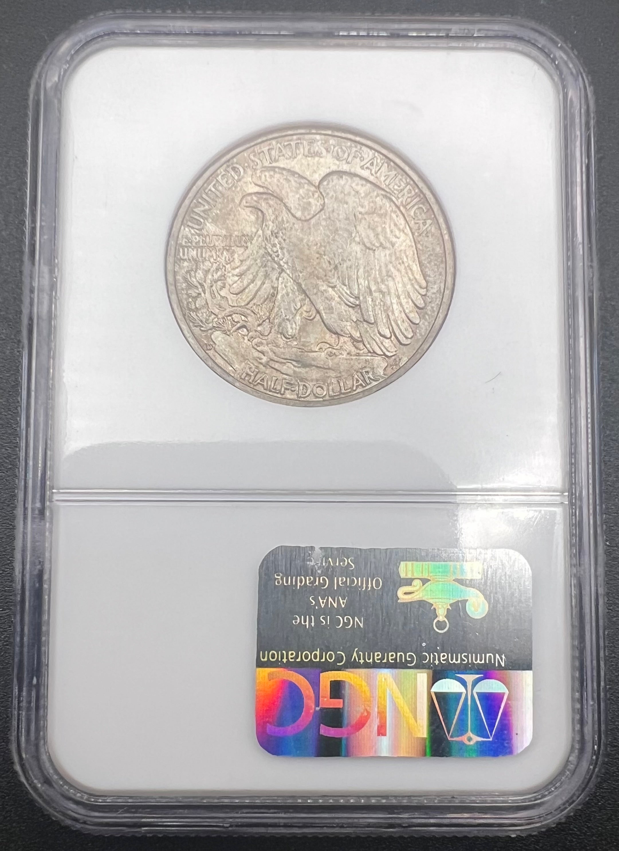1941-D MS65 Walking Liberty Half Dollar NGC