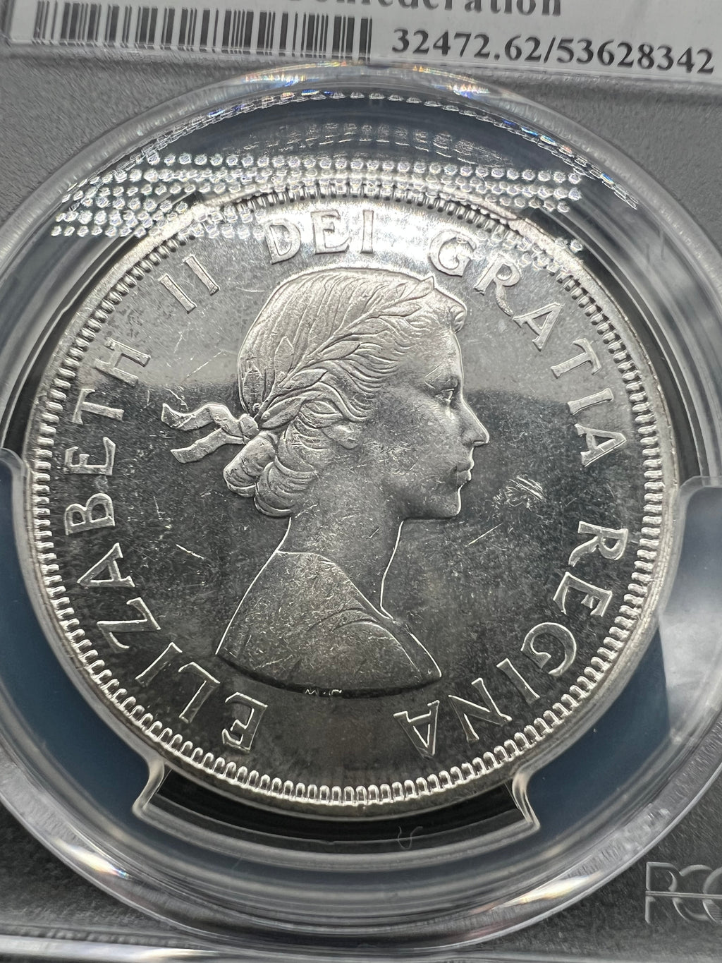1964 MS62 Canada Silver Dollar PCGS