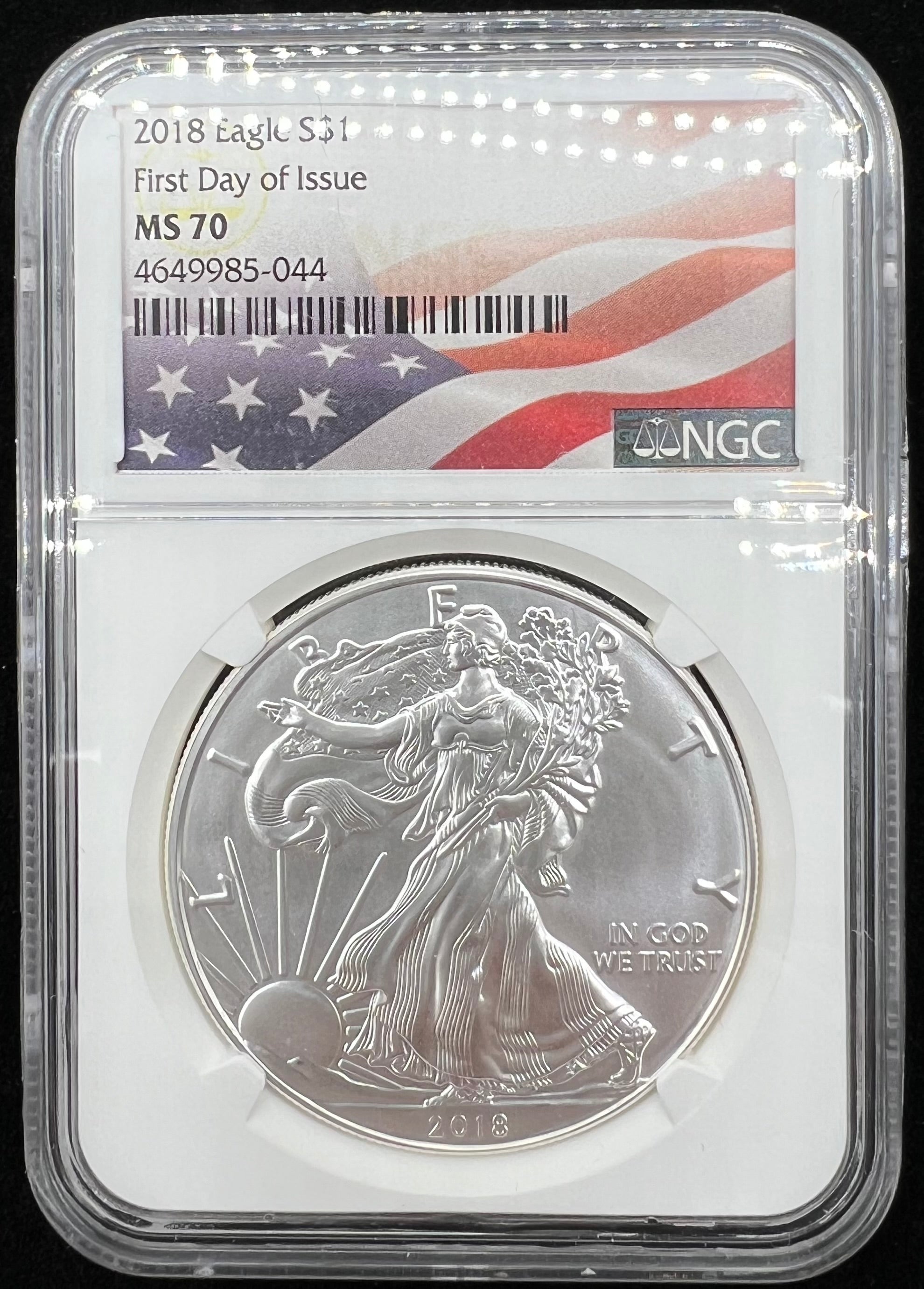2018 MS70 American Silver Eagle