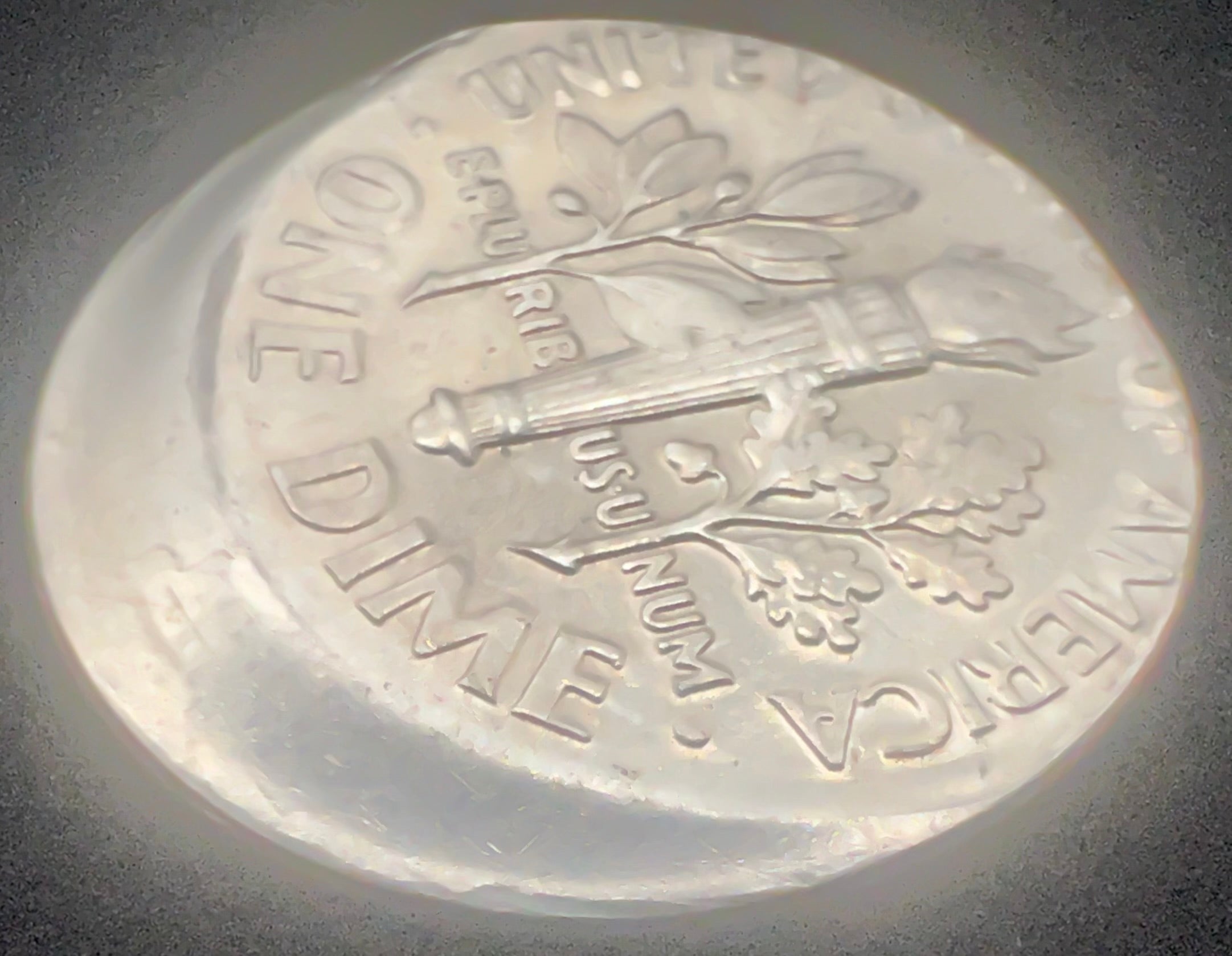 Mint Error Broadstruck Roosevelt Dime