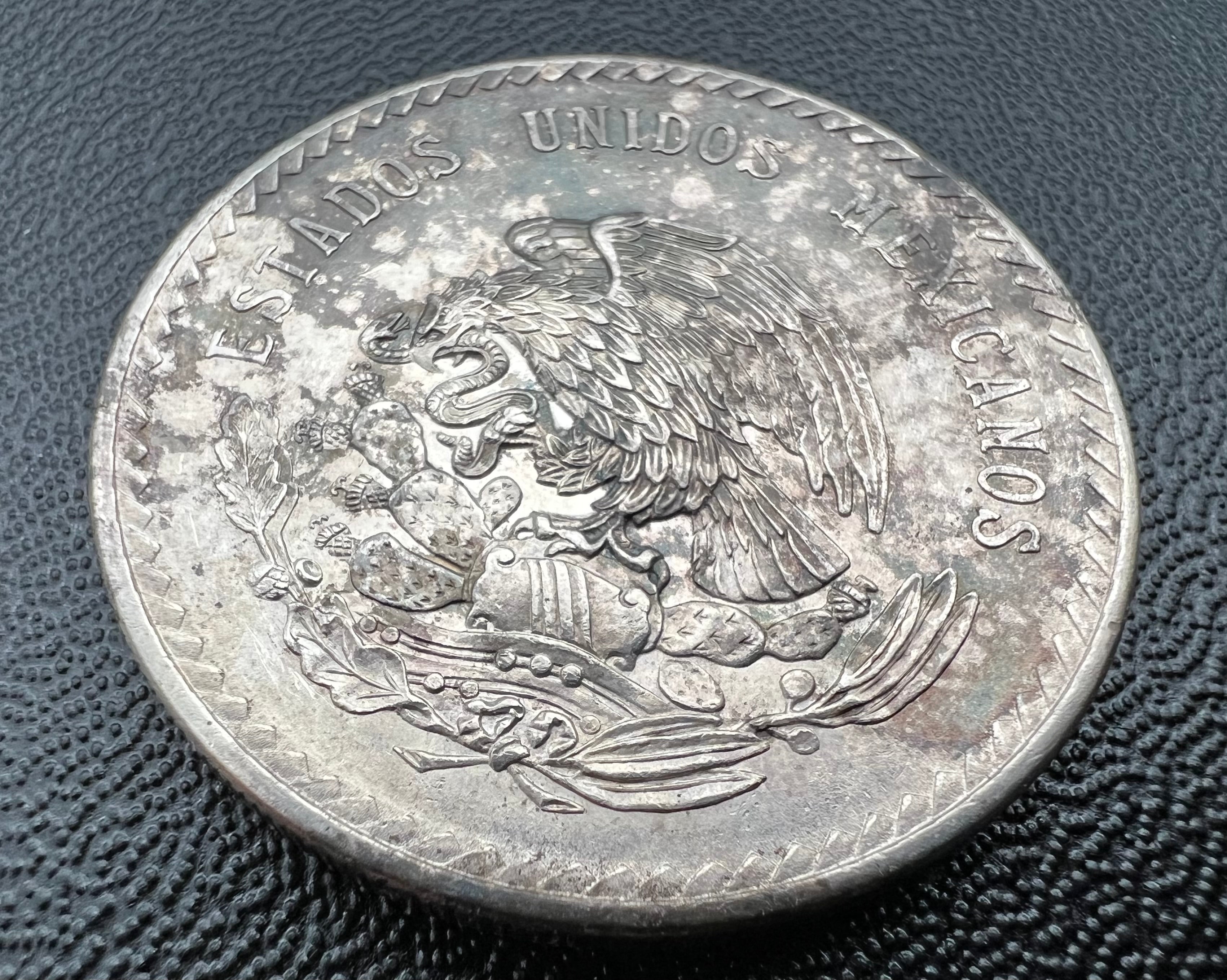 1947 Mexico Cinco Pesos