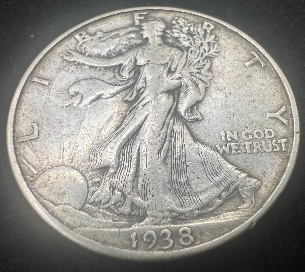 1938-D Walking Liberty Half Dollar
