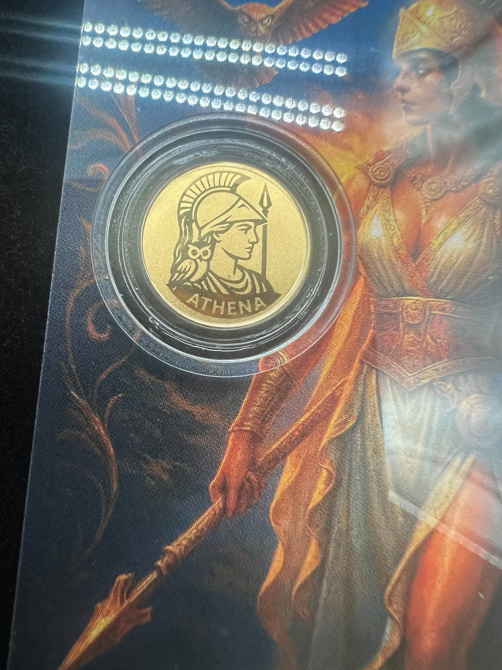 Athena Gold 1/1000 2026 Niue 50c