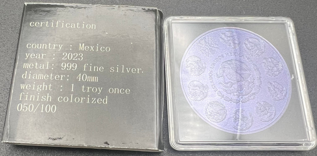 2023 Mexico Libertad Fire & Ice Colorized Limited 50/100