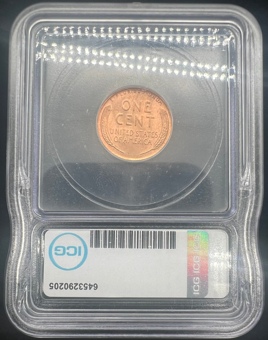 1937 MS67 RD Lincoln Wheat Cent ICG
