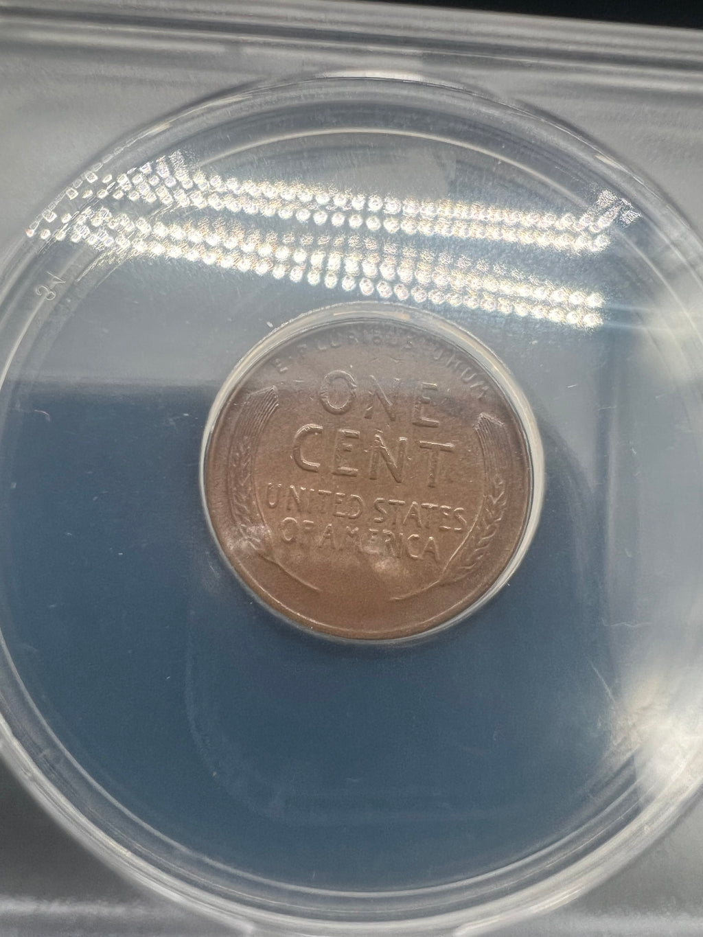 1924-D AU50 Lincoln Wheat Cent ANACS