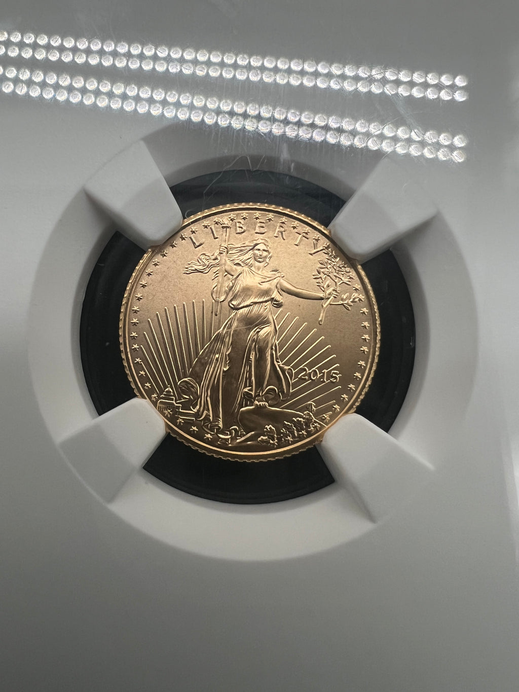 2015 1/10 American Gold Eagle MS69 NGC