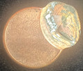 Mint Error Major Off Struck Lincoln Cent