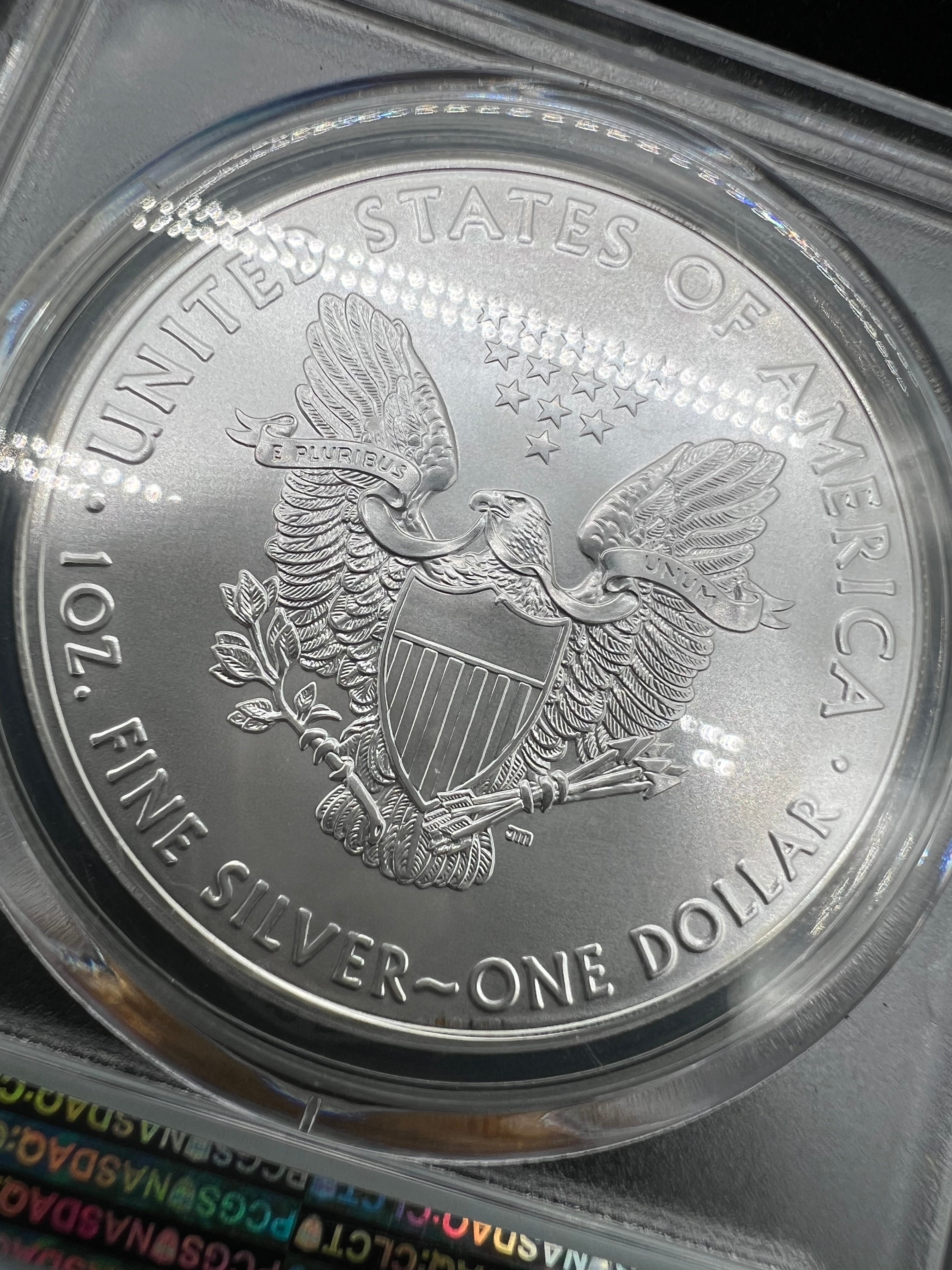 2016 MS70 American Silver Eagle PCGS