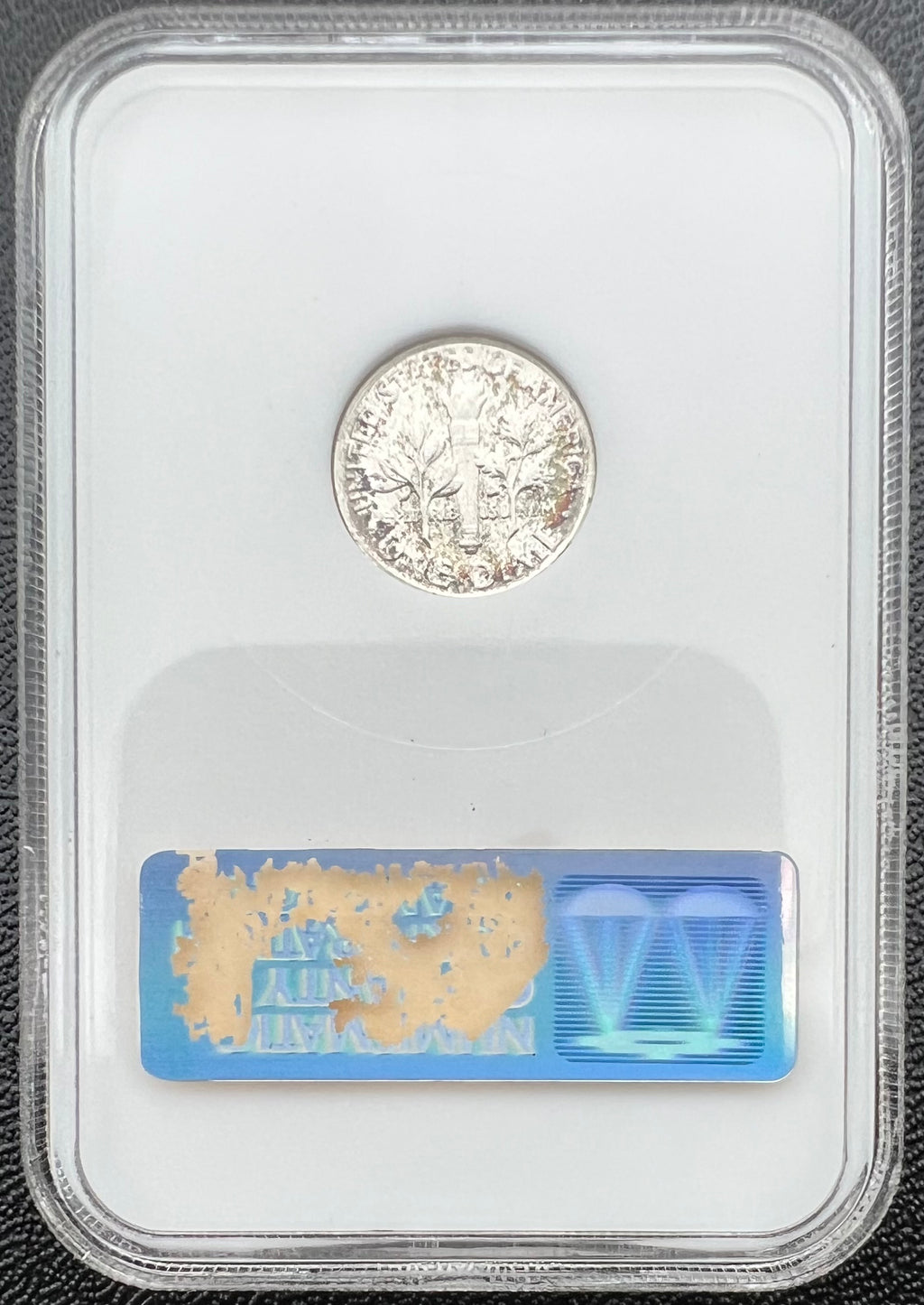 1962 NGC Fatty Sample Slab Slight Toning