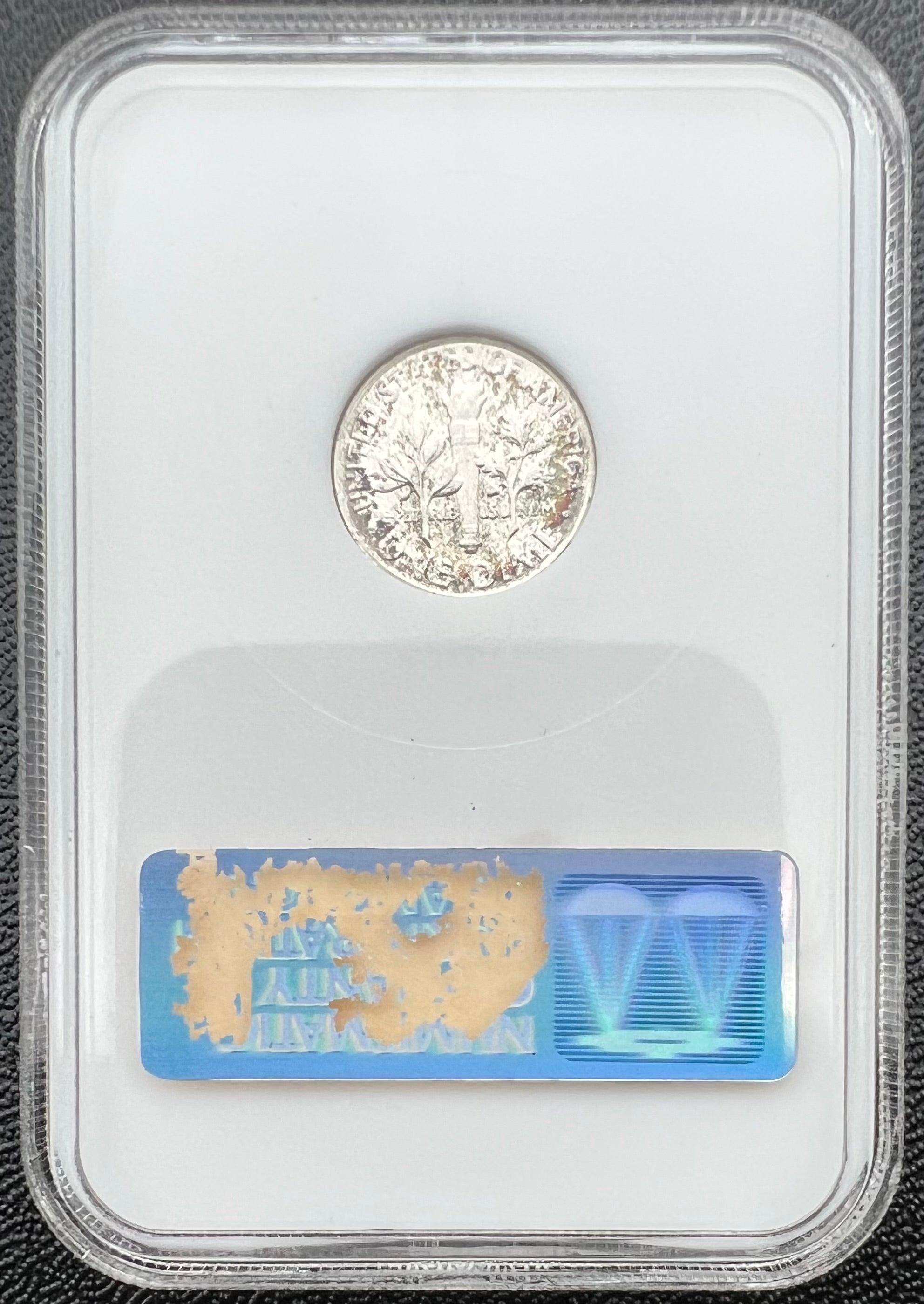 1962 NGC Fatty Sample Slab Slight Toning