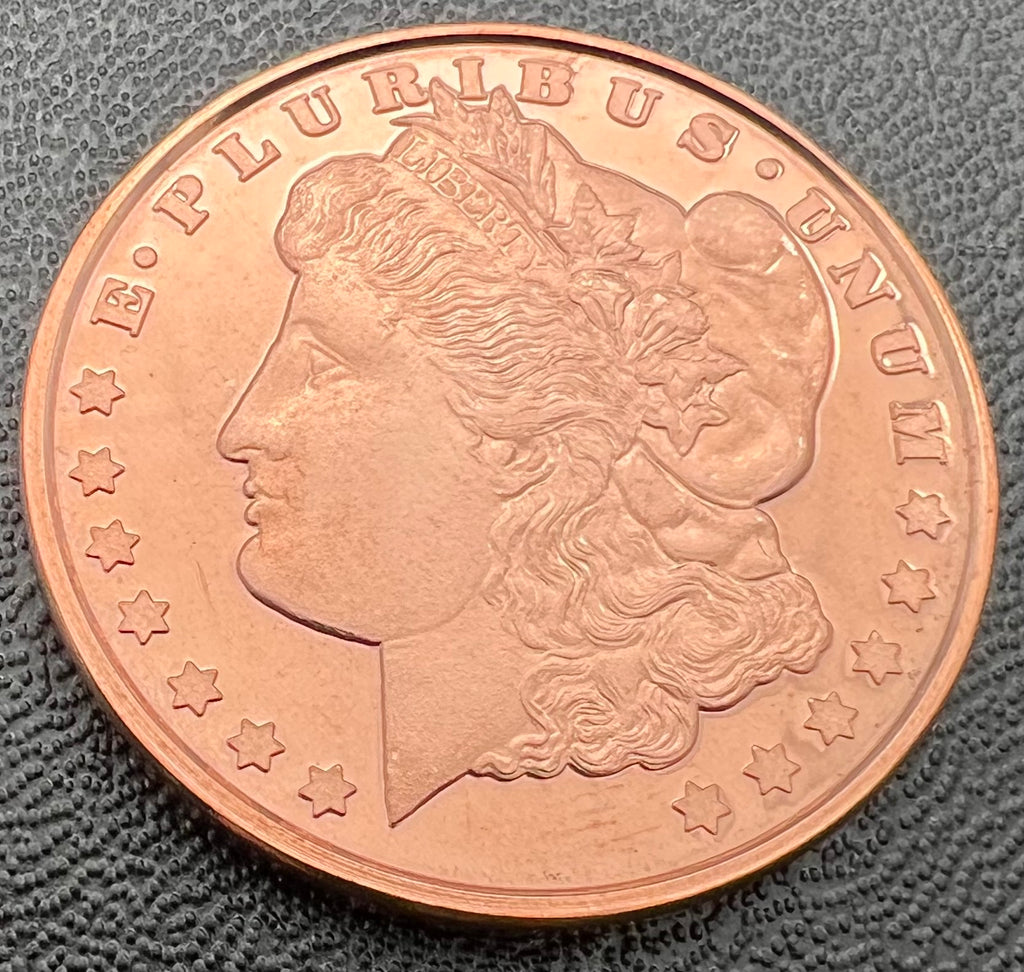 1oz Copper Morgan Design